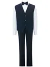 Moustache Benito Vest Suit (set Of Four) In Blue