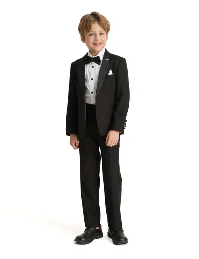 Moustache Black  Shawl Lapel Tuxedo Set By Childsplay Clothing