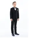 Moustache Black Peak Lapel Tuxedo Set By Childsplay Clothing