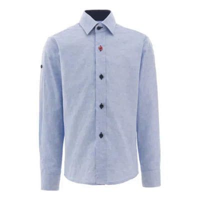 Moustache Blue Pineapple Dress Shirt