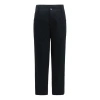 Moustache Stretch-cotton Tailored Trousers In Blue