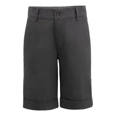 MOUSTACHE MOUSTACHE CHARCOAL GRAY FORMAL SHORTS BY CHILDSPLAY CLOTHING