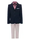 Moustache Declan Single-breasted Suit In Blue
