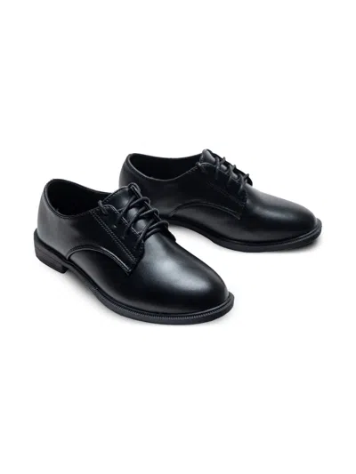 Moustache Kids' Derby Shoes In Black