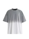 Moustache Gradient-effect Short-sleeve T-shirt In Multi