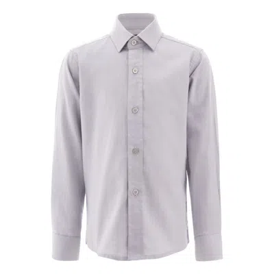 Moustache Gray Oxford Dress Shirt