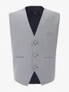 Moustache Gray Pin Vest And Bowtie Grey In Multi