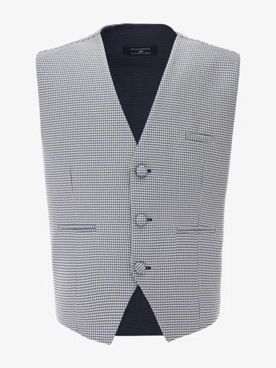 Moustache Gray Pin Vest And Bowtie Grey In Multi