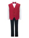 Moustache Lachian Vest Set In Blue