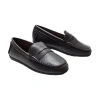Moustache Mocha Faux Leather Penny Loafers By Childsplay Clothing