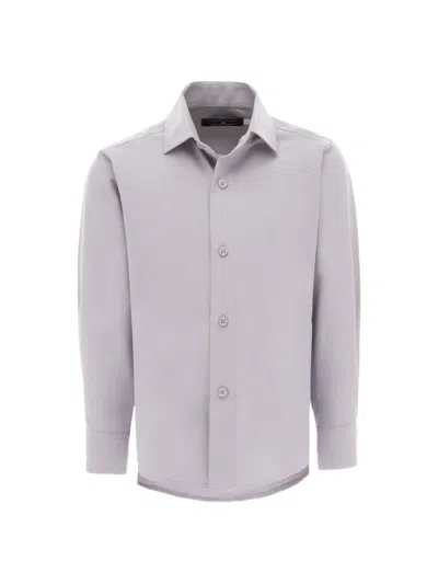 Moustache Kids' Little Boy's & Boy's Dress Shirt In Gray