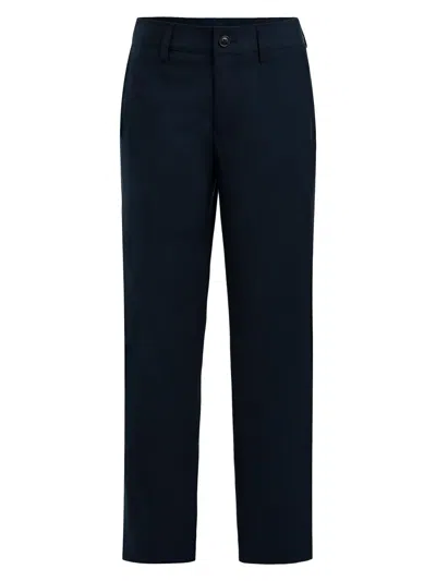 Moustache Little Boy's & Boy's Formal Dress Pants In Black