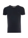 Moustache Logo-print T-shirt In Black