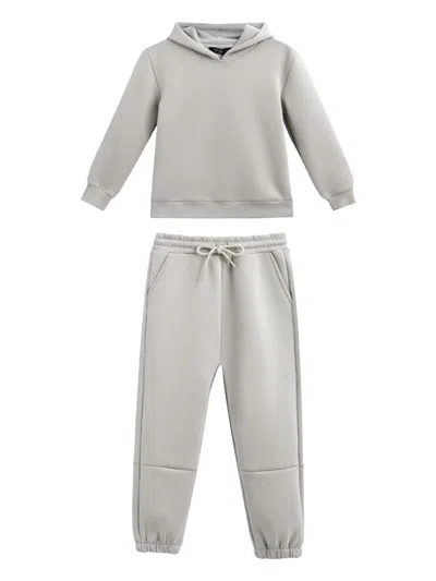Moustache Kids' Little Boy's & Boy's Tracksuit Set In Gray