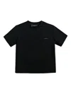 Moustache Logo-detail Short-sleeve T-shirt In Black