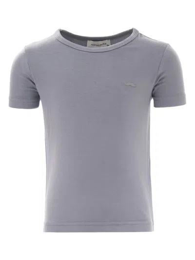 MOUSTACHE LOGO-PRINT T-SHIRT