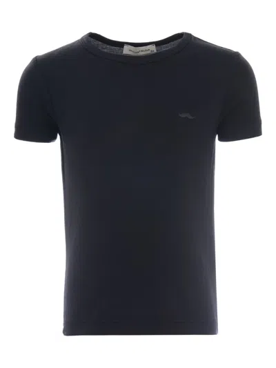 MOUSTACHE LOGO-PRINT T-SHIRT