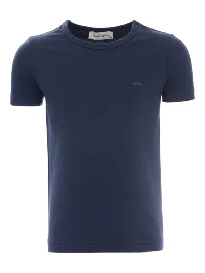 MOUSTACHE LOGO-PRINT T-SHIRT