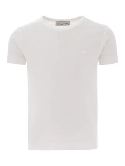 Moustache Kids' Logo-print T-shirt In White