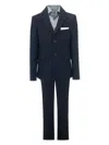Moustache Lucien Single-breasted Suit In Blue