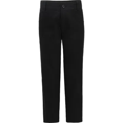 Moustache Kids'  Modern Dress Pants In Black
