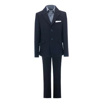 Moustache Navy Beckett Formal Dress Outfit By Childsplay Clothing