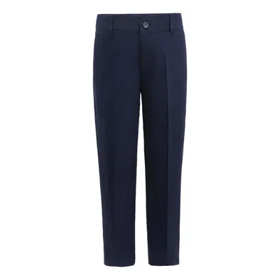 Moustache Navy Formal Pants