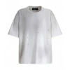 Moustache Splatter-print Oversized T-shirt In White