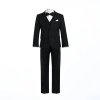 Moustache Shawl-lapels Suit In Black