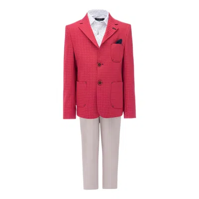 Moustache Red Dante Formal Dress Outfit By Childsplay Clothing