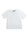 Moustache Short-sleeve Crew-neck T-shirt In White