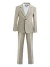 Moustache Single-breasted Suit Set (set Of Two) In Neutral