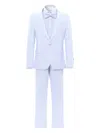 Moustache Peak-lapels Suit In White