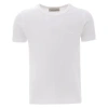 Moustache Kids' Crew-neck Cotton T-shirt In White