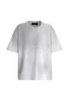 Moustache Splatter-print Oversized T-shirt In Multi