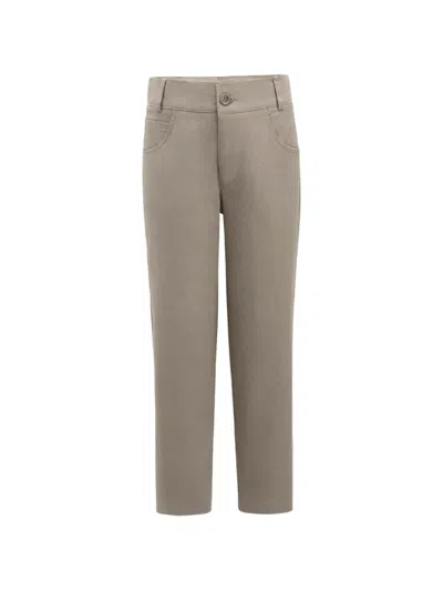 Moustache Kids' Straight-leg Trousers In Neutral
