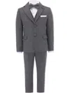 Moustache Tuxedo Four-piece Suit In 灰色