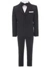 Moustache Tuxedo Four-piece Suit In 黑色