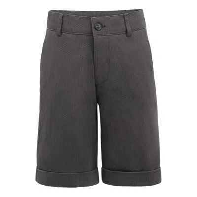 Moustache Kids'  Warm Gray Casual Shorts