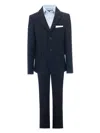 Moustache Chaplin Single-breasted Suit In Blue