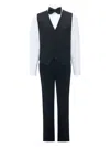 Moustache Zenon Vest Set In Black