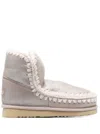 Mou Eskimo 18 Ankle Boots In Gray