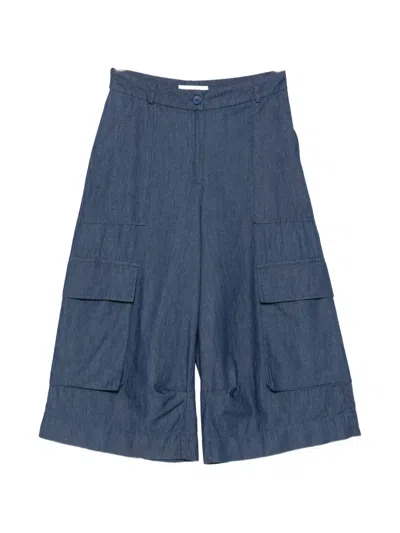 Moutaki Cargo-pockets Short In Blue