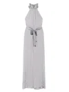 Moutaki Satin Maxi Dress