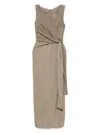 Moutaki Satin Midi Dress