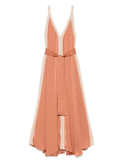 Moutaki Satin Midi Dress