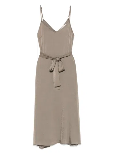 Moutaki Satin Midi Dress