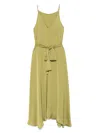 Moutaki Satin Midi Dress