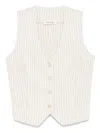 MOUTAKI STRIPED VEST