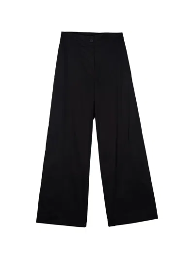 Moutaki Wide-leg Trousers In Black